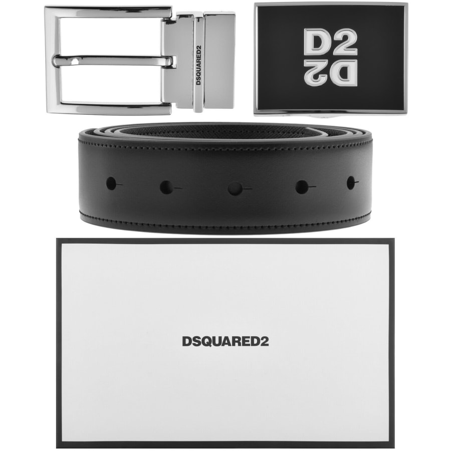 DSQUARED2 Gift Box Belt Black | Mainline Menswear us